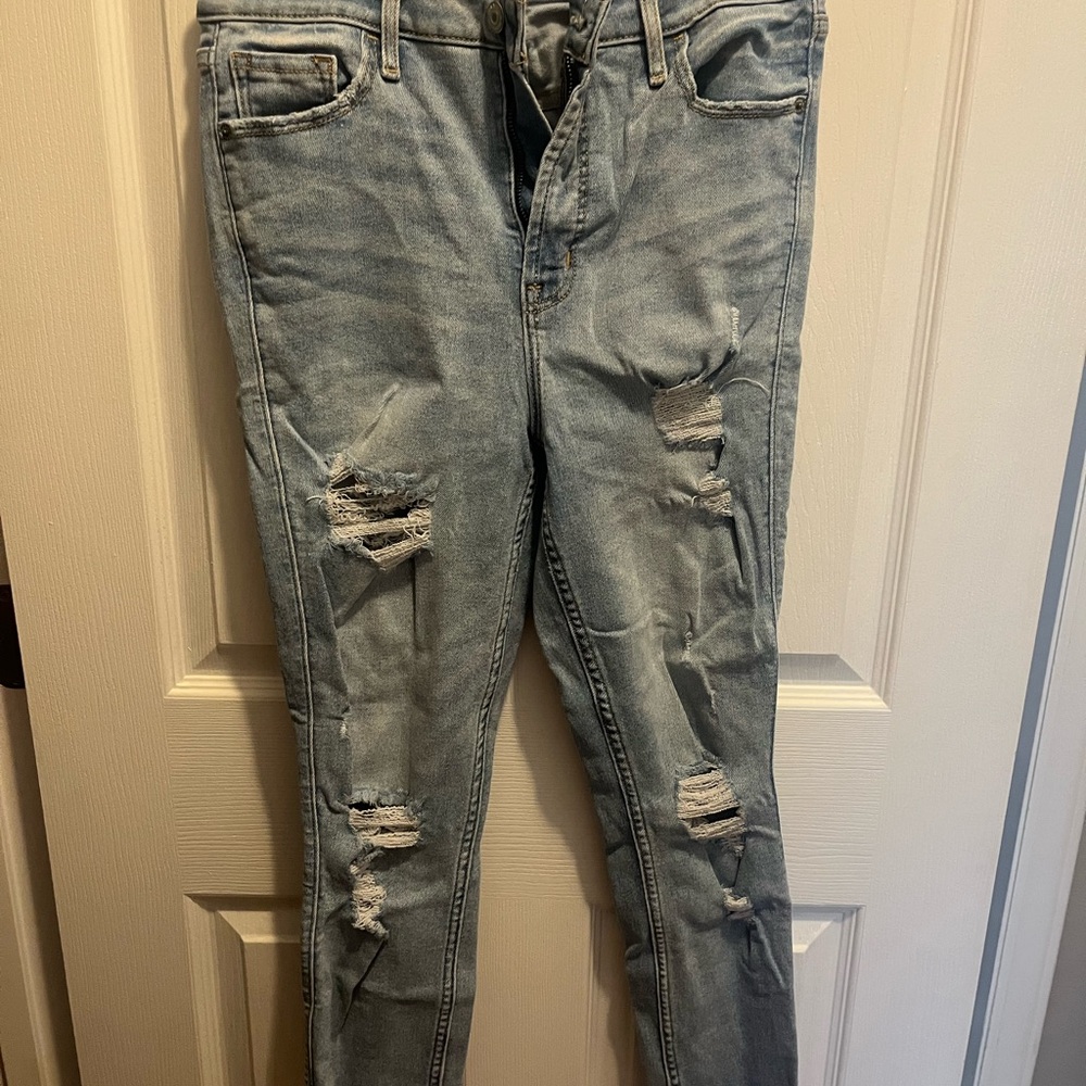 Women's Old Navy Size 10 Extra High-Rise Rockstar Skinny